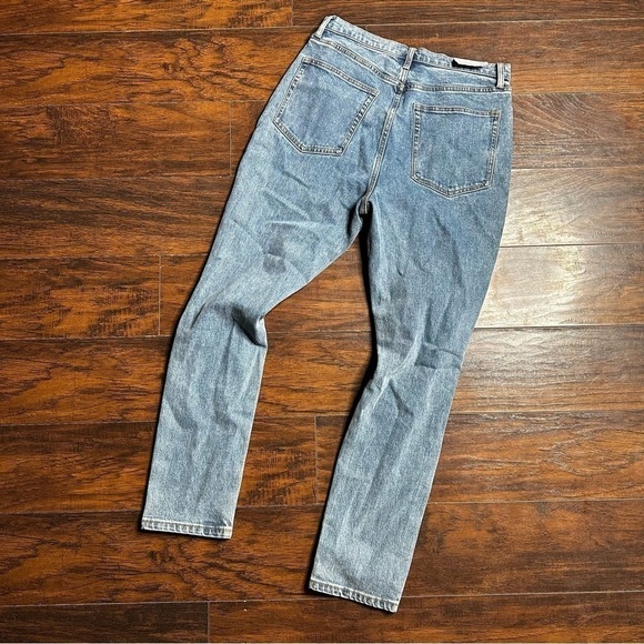 WeWoreWhat The Danielle High Rise Straight in Spring St Hole - Picture 4 of 8